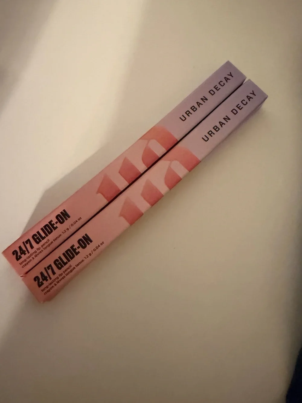 Urban Decay Lip Toy & Midnight Collection Set — Lavender Pink Packaging